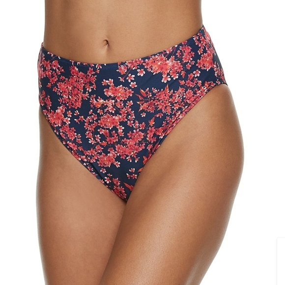 We Wore What High-Leg Floral Bikini Bottoms NWT - Picture 1 of 2